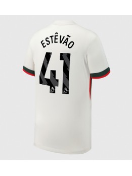 Chelsea Estevao Willian #41 Replika Borta Kläder 2025-26 Kortärmad